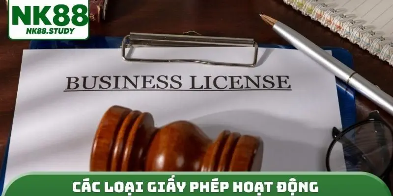 Các loại giấy phép hoạt động