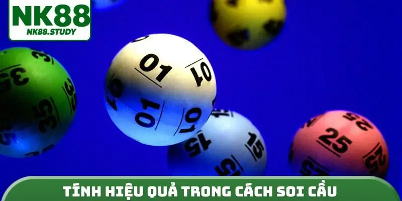 Tính hiệu quả trong cách soi cầu
